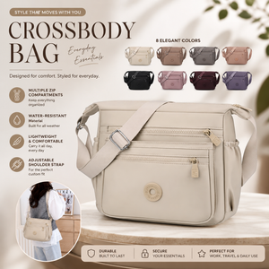 [Buy One Get One Free] Premium Everyday Multi-Compartment Crossbody Bag