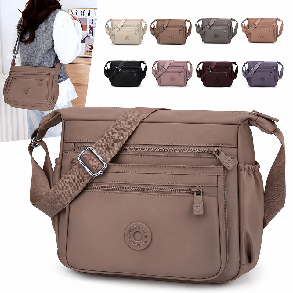 [Buy One Get One Free] Premium Everyday Multi-Compartment Crossbody Bag