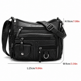Buy One Get One Free -- Women's Soft PU Crossbody Bag – Multiple Pockets for Perfect Organization