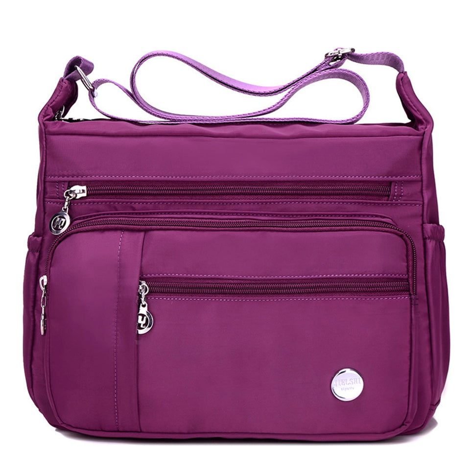 [Buy One Get One Free] Multi-layer Shoulder Straps Large Capacity Nylon Hangbag
