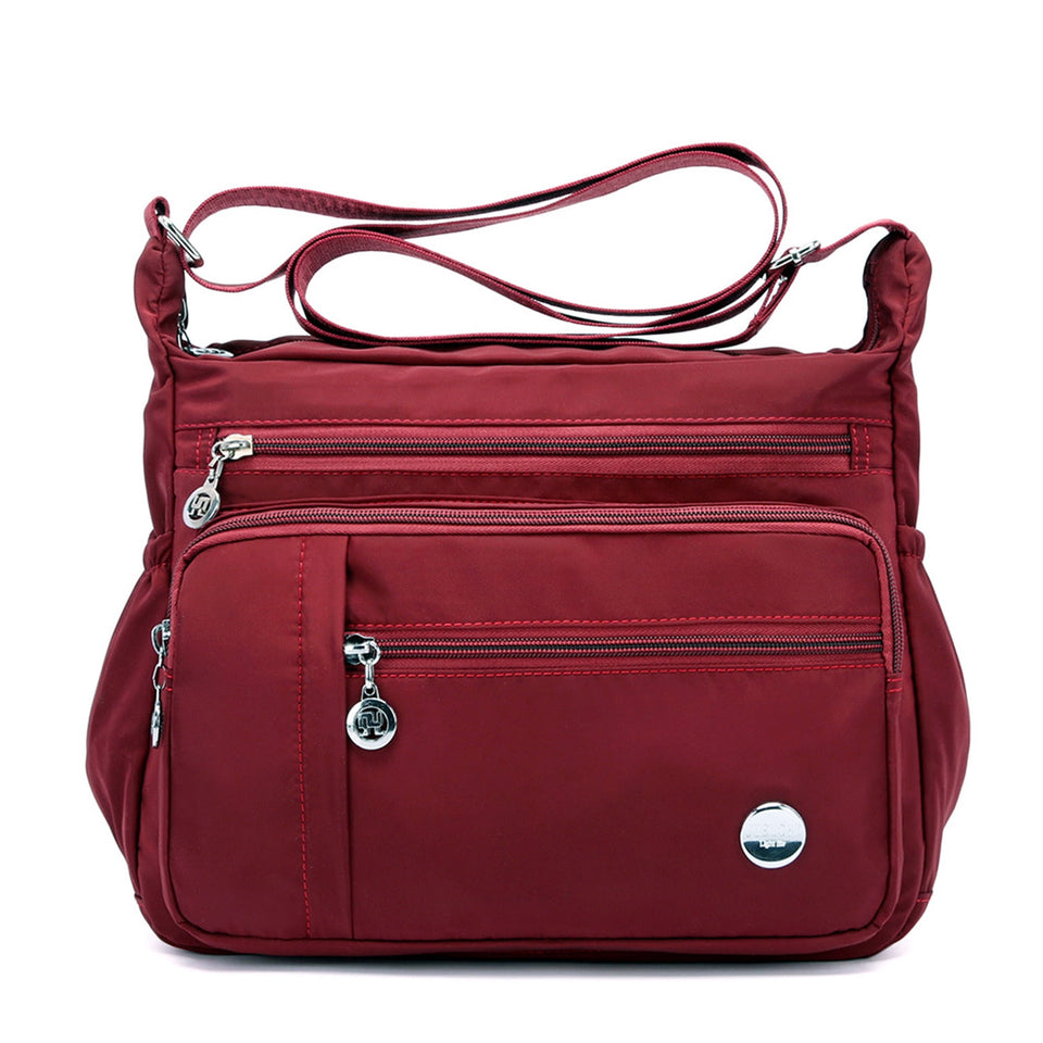 [Buy One Get One Free] Multi-layer Shoulder Straps Large Capacity Nylon Hangbag